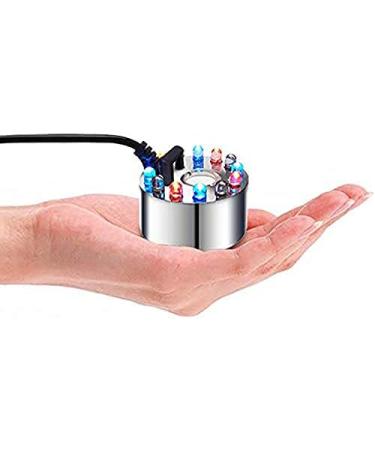 Jojomino Mini Maker 12 LED Mister Fogger Water Pond Fog Machine Atomizer Humidifier for Christmas - Buy Online on GoSupps.com