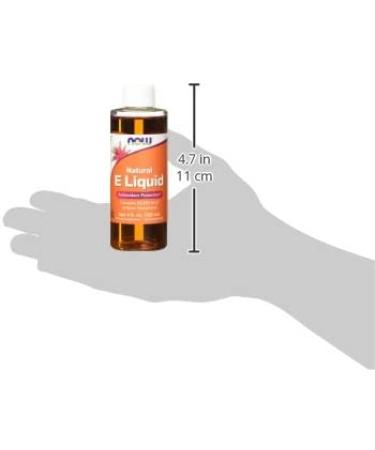 Now Foods Natural E Liquid 4 fl oz - Premium All-Natural Flavors - Buy Online on GoSupps.com
