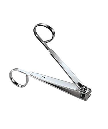 Stainless Steel EZ Grip Nail Clipper Set for Men and Women - 2 Pack (Large and Small) - Scissor Grip, Sharp Blades - Silver - Buy Online on GoSupps.com