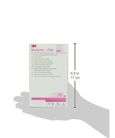 Buy 3M Medipore +Pad Soft Cloth Adhesive Wound Dressing 3564 - 50 Pads | Fast International Shipping - Buy Online on GoSupps.com