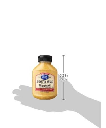 Silver Springs Beer'n Brat Horseradish Mustard 9.5oz - Pack of 1 - Buy Online on GoSupps.com