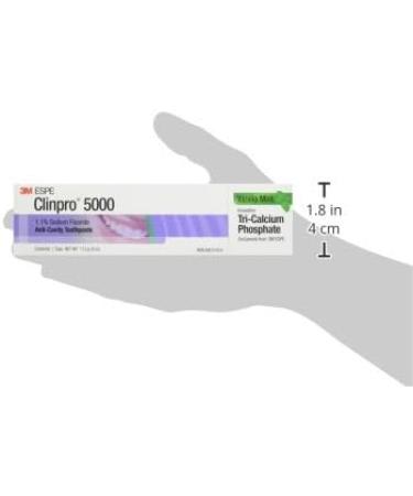 3M Clinpro 5000 Anti-Cavity Toothpaste (1.1% Sodium Fluoride) Vanilla Mint Flavour 113 g - Buy Online on GoSupps.com