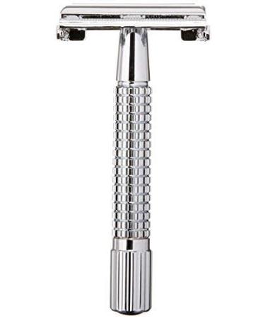 B/A/S/K/E/T Double Blade Razor - Chrome Plated | Premium Quality Shaving Tool for Men | International Shipping Available - Buy Online on GoSupps.com