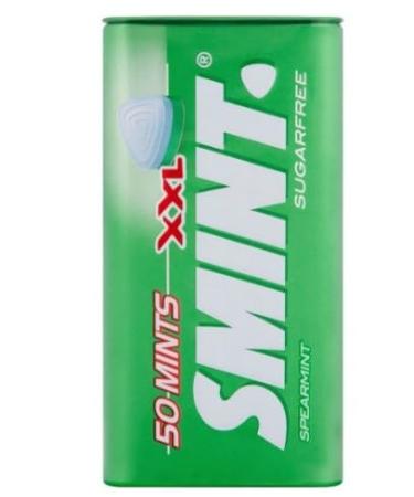 8 x Smint XXL Spearmint Sugar Free Mints - Helps keep Teeth Clean And Mouth Fresh