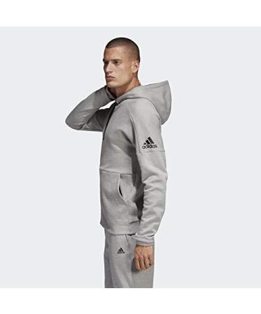 adidas Men's Id Stadium Full-Zip Hoodie - Small - Mgsogr/Rawwht - Buy Online on GoSupps.com