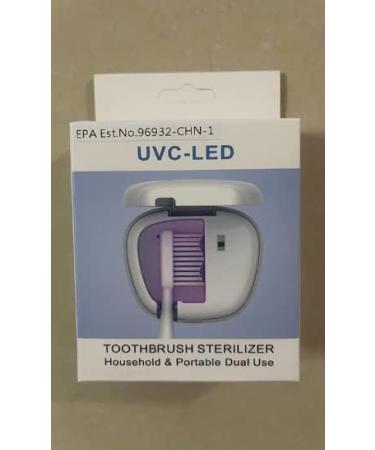 Rechargeable UV Sanitizer Toothbrush Case - Kills 99.9% of Germs - Portable Mini Holder for All Toothbrushes - Ideal for Home and Travel - Buy Online on GoSupps.com