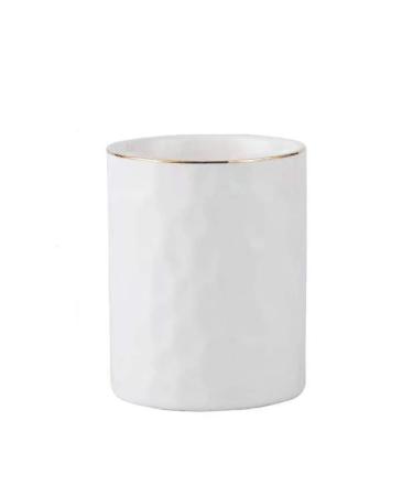 Desk Top Storage Ceramic Pencil Holder Eyeliner Eyebrow Pencil Make-up Brush Beauty Holder (D 8 * 10CM) D 8*10CM