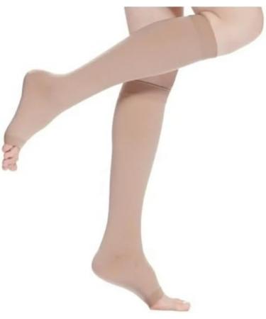 TOPKEAL Compression Knee High Socks for Men & Women | Toeless Support Stockings | Open Toe S/M | Safety Sports Glasses (Khaki) - Buy Online on GoSupps.com