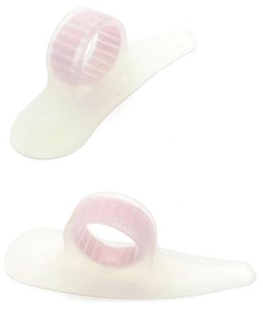 Silipos 10435 Toe Crest - Shock Absorbent Silicone Buttress Pad | Foot Care Insoles Pack of 3 - Large Left - Buy Online on GoSupps.com