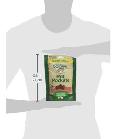Feline Greenies Pill Pockets Salmon & Tuna Flavor Cat Treats 3oz - Natural & Delicious - Buy Online on GoSupps.com