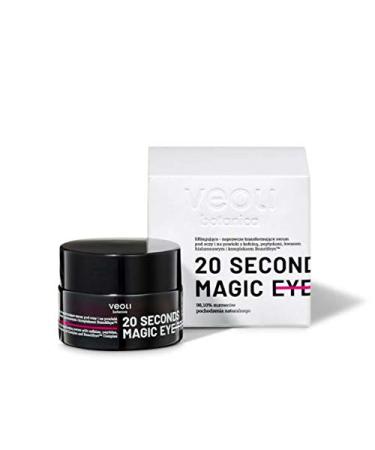 20 Seconds Magic Eye Treatment - Liftinging Reactivating Transformative eyelid and eyelid serum with caffeine peptides hyaluronic acid and Beautifeye complex