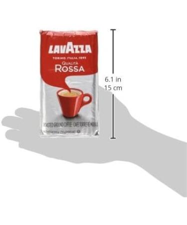Lavazza Espresso Rossa Ground Coffee 250g (packaging may vary) & Lavazza Crema E Gusto Classico Roasted Ground Coffee 8.8 Ounce (Pack of 1) Espresso Rossa Coffee + Coffee Blend - Buy Online on GoSupps.com