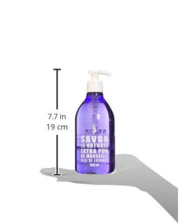 LASCAD Savon Mains Miel de Lavande - Extra Pur de Marseille 500ml - Id al pour la Peau Livraison Internationale - Buy Online on GoSupps.com