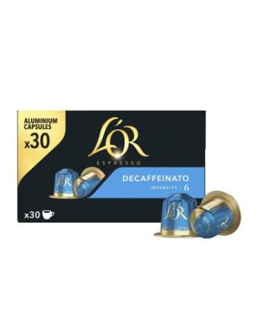L Or Espresso d caffeinato caf en capsules x30 (intensite 6)156g