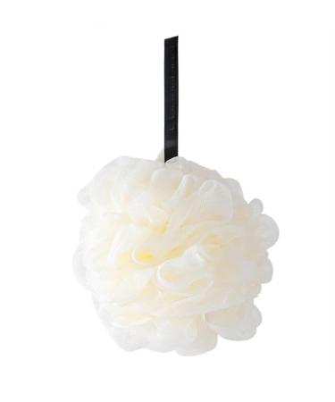 Bath Sponges for Adults Bath Sponge Mesh Pouf Bath Sponge Foam Loofah Sponge (Size : White)