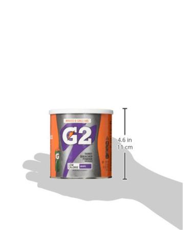 Gatorade G2 Low Calorie Grape Powder 19.4oz 3-Pack - Buy Online on GoSupps.com