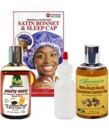 Fountain Mighty Roots Moisturizing Kit For Edge Growth 8 Ounces