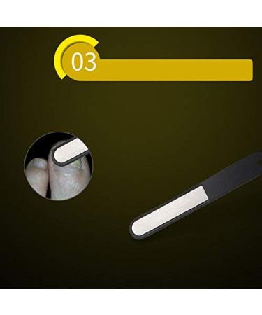 Gsrimgratoe Nail Clipper Set Cuticle Dirt Remover Paronychia Toe Nail Correction Nippers Cutter File Stick Manicure Pedicure Tools - Buy Online on GoSupps.com