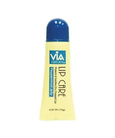 Via Natural Lip Balm with Vitamin C - Hydrating  Nourishing  0.35 Oz - Buy Online on GoSupps.com