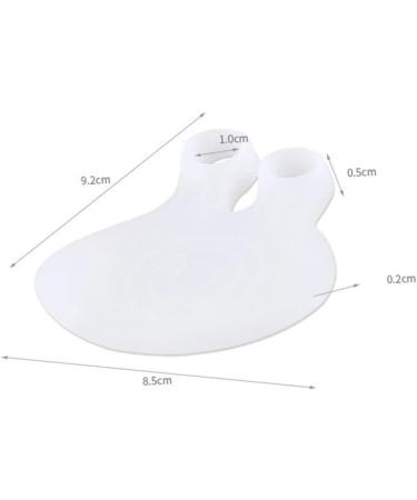 FRCOLOR 6 Pairs Metatarsal Insoles & Forefoot Cushions - Comfort Pads for High Heels & Footwear - Soft White Air-Pod Foot Pads - Buy Online on GoSupps.com