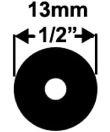 1/2OD 1/8ID Speargun Rubber (Black 2ft) - 0.6m Black Spearfishing Band - Buy Online on GoSupps.com