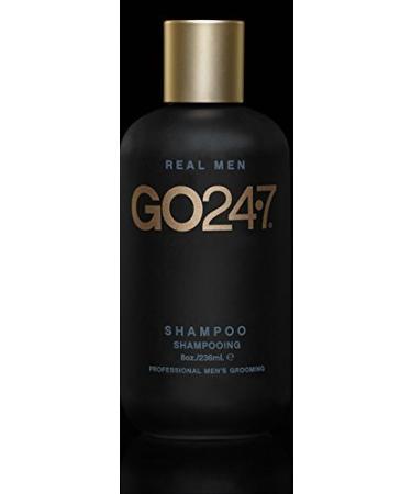GO247 Real Men Shampoo 8 Fluid Ounce by On The Go
