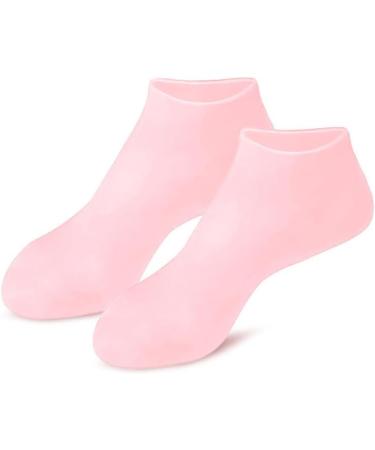 rongweiwang 3 Pairs Moisturizing Socks Foot SPA Pedicure Socks Exfoliating Anti-Drying Sock Repair Heel Protector for Woman L - Buy Online on GoSupps.com