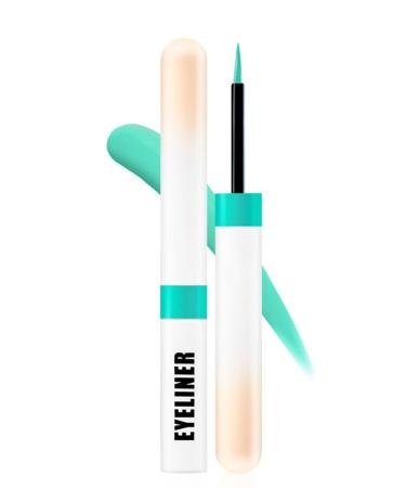 Color Eyeliner - Soft tip waterproof and quick drying 12 colors long lasting Makeup lasts forever! (7)