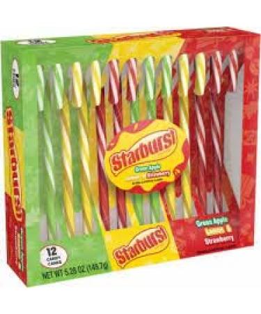 Candy Canes- Christmas (Starburst)