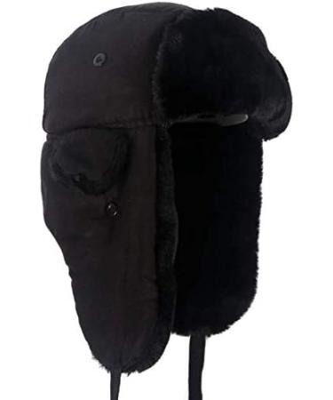 Unisex Winter Trapper Hat | Windproof Bomber Hat with Ear Flaps for Skiing & Hunting - Buy Online on GoSupps.com