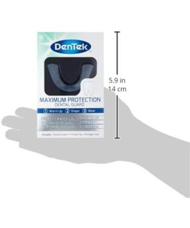 DENtek Maximum Protection Dental Mouth Guard for Night Time Teeth Grinding Prevention - Buy Online on GoSupps.com