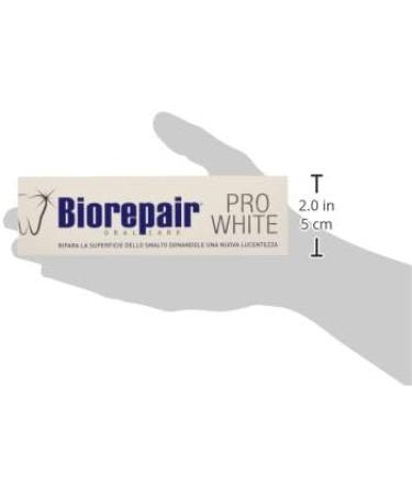 Biorepair Pro White Toothpaste - Restores Natural Smile Brightness 75 ml | International Shipping Available - Buy Online on GoSupps.com