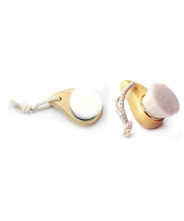 Soft Hair Bamboo Charcoal Face Wash Brush | Pore Cleansing & Massage Tool for Beauty Care - Buy Online on GoSupps.com