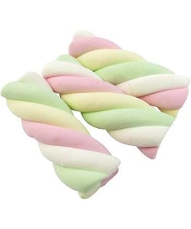 Rainbow Twister Marsh Mallow Drums (2 X 680g) Smooth Cream Vanilla - Boxed Treatz - Buy Online on GoSupps.com