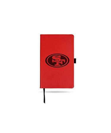 Rico Industries NFL San Francisco 49ers Laser-Engraved Color Notepad, 5.25 x 8.25-inches
