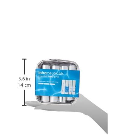 Intraceuticals Rejuvenate Essential 3 Step Pack with Daily Serum Plus Gel and Cream 0.5 Ounce - Buy Online on GoSupps.com