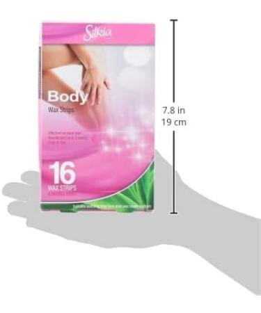 Silkia Body Wax Strips - Pack of 16 - Buy Online on GoSupps.com
