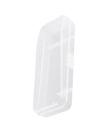 Galepromot White Transparent Razor Box for Razor Razor Razor Protection plastic box cover container storage for manual razors system razors and brushsters