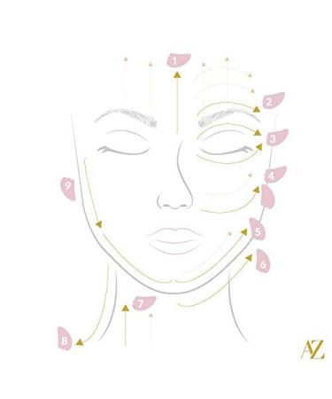 100% Natural Rose Quartz Gua Sha Massager Tool for Face Eyes Neck & Body | Authentic Facial & Skin Care Tool for Relaxation & Lymphatic Drainage - Buy Online on GoSupps.com