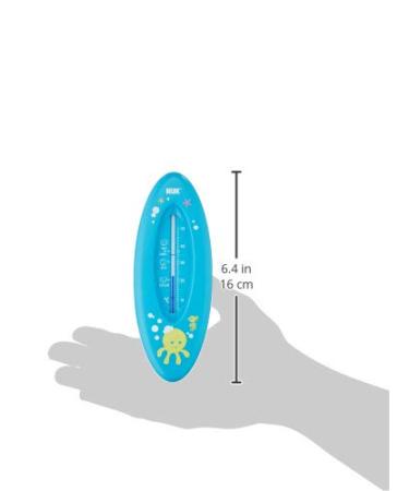 NUK Bathing Thermometer - Safe Swimming | Natural Rapeseed Oil Fluid | Made in Germany | Blue (2 Pack) - Accurate Temperature Measurement - Buy Online on GoSupps.com
