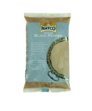 Natco ground black pepper 1 x 400gm