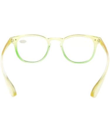 Eyekepper Fashion Readers Womens Reading Glasses +2.25 Yellow/Green Frame - Buy Online on GoSupps.com
