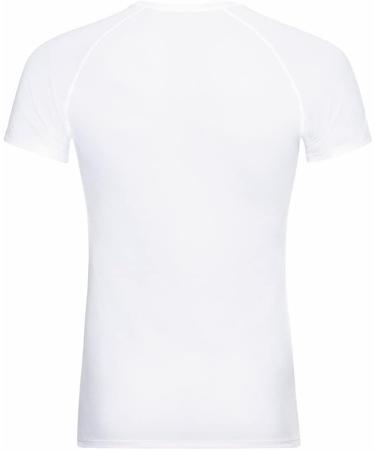 Odlo Men's Active F-Dry Light Eco Functional Underwear Shirt - Short Sleeve L White | International Shipping Available - Buy Online on GoSupps.com