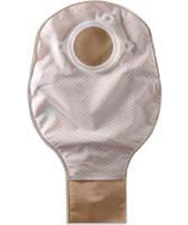 ConvaTec 404032 Natura 10" Two-Piece Drainable Pouch with 2-Sided Comfort Panel Tail Clip Opaque 1-3/4" Flange Pack of 20