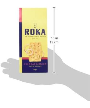  ROKA Roka Cheese Crispies Cheddar 70 g - Buy Online on GoSupps.com
