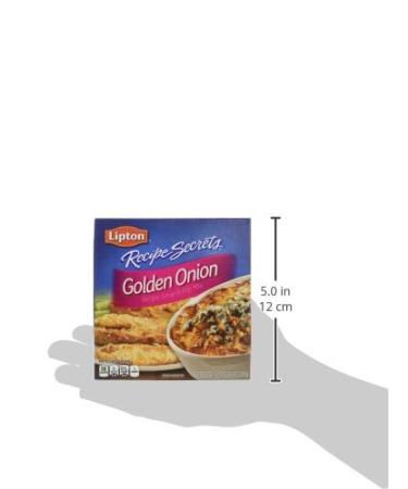 Lipton Golden Onion Recipe Soup & Dip Mix 2.6oz (5 Boxes) - Delicious Flavor Enhancer - Buy Online on GoSupps.com