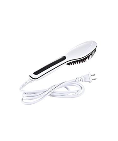 RoyalCraft Hair Straightener Brush | Pro Electric Styling Comb for Silky Straight Hair | Anti-Scald Anti-Static & Zero Damage Care | International Shipping Available - Buy Online on GoSupps.com