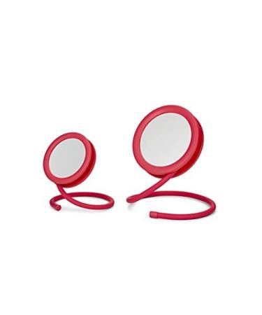 Joy Mangano Set of 2 Handy Hook Mirror  Fuchsia