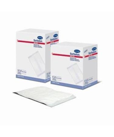 Sorbalux ABD Abdominal Pad 48700000  5 X 9 Inch  Box of 25 White