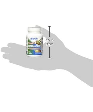 Deva Vegan Astaxanthin 12mg Veg Capsules | 30 Count | Antioxidant Support - Buy Online on GoSupps.com